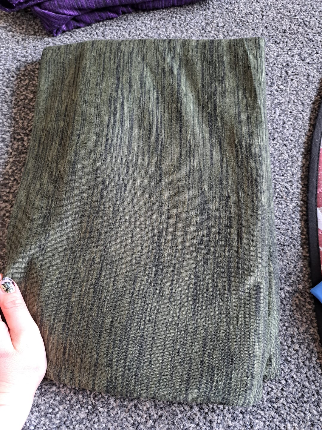 Customer photo review of Melange Jersey Fabric