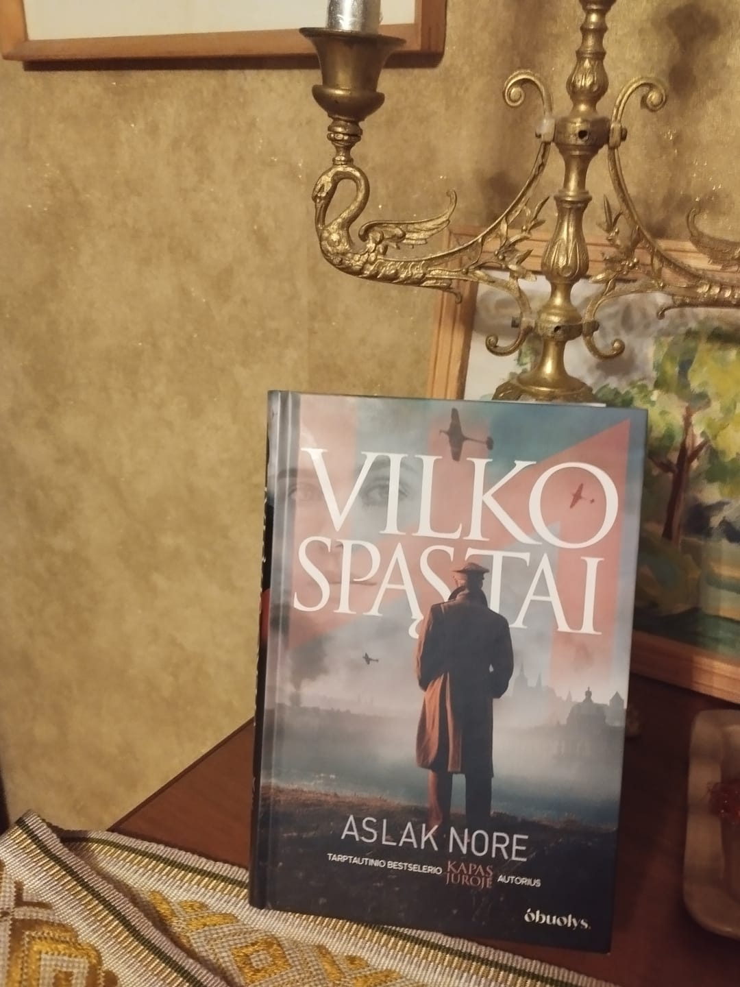 Customer photo review of Vilko spąstai: pati įdomiausia nepapasakota Antrojo Pasaulinio karo istorija - naujas bestselerio kapas jūroje autoriaus romanas!