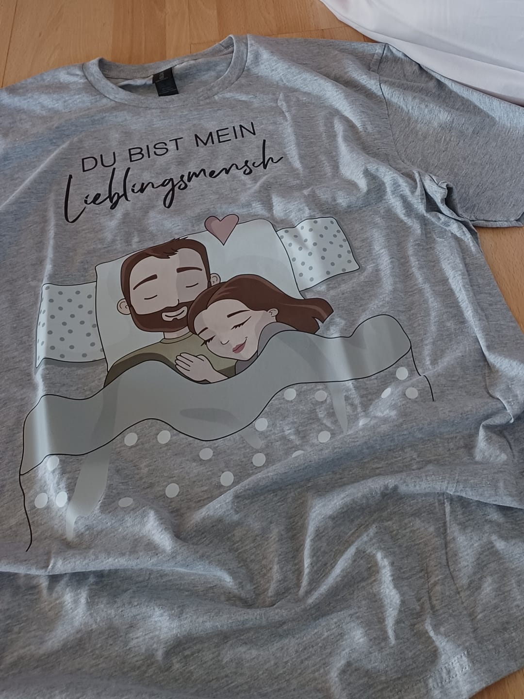 Customer photo review of Schlafmützen - Personalisiertes T-Shirt