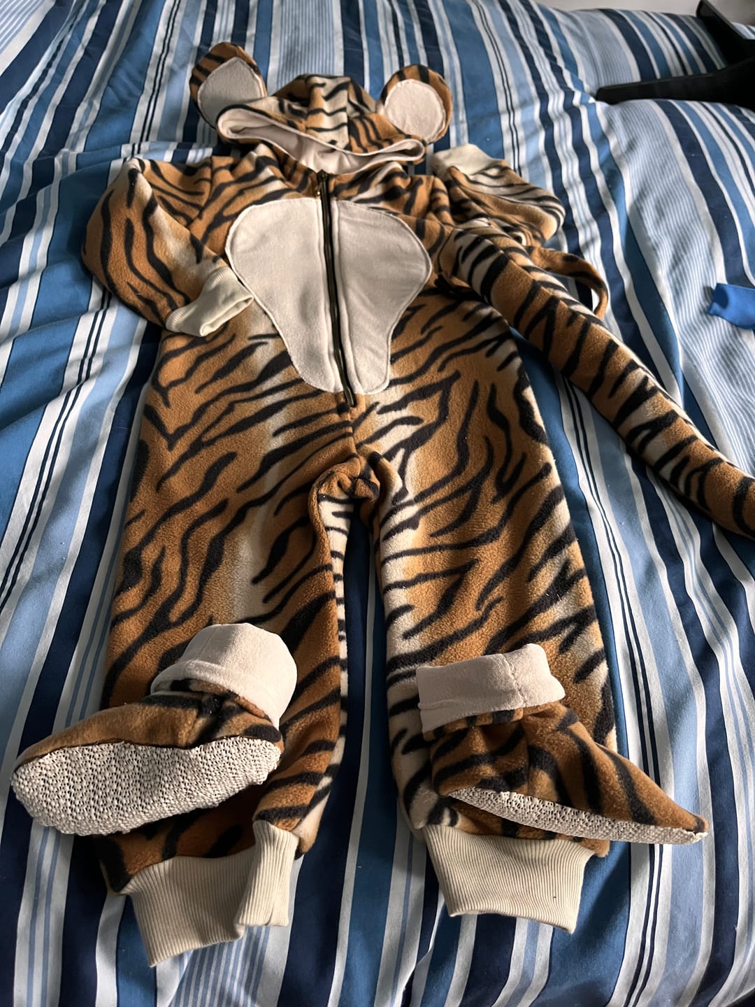 Customer photo review of Tiger Anti Pill Polar Fleece Fabric
