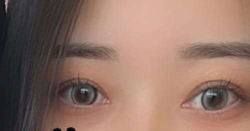 Customer photo review of Pondy Kristin 1Day - グレー