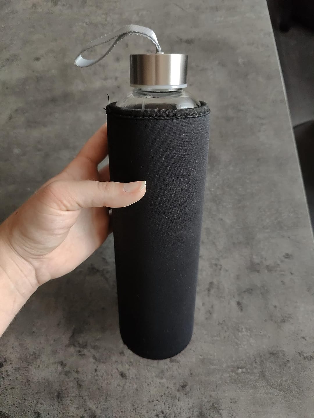 Customer photo review of T&N Glasflasche 1 Liter, 750ml, 550ml