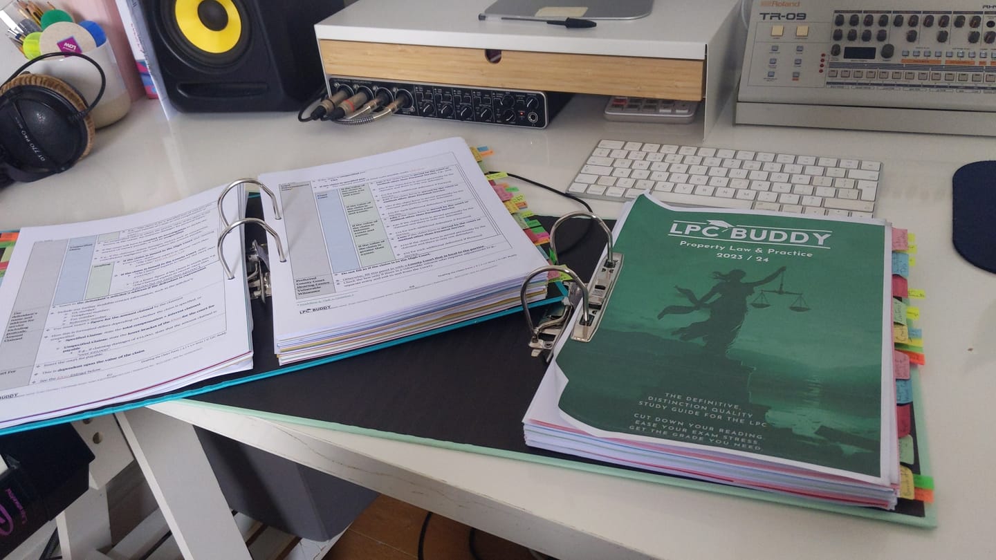 Customer photo review of LPC Buddy™ 2023 / 24 | Complete Core Module Guide | Digital Distinction Level Study Guide for the LPC