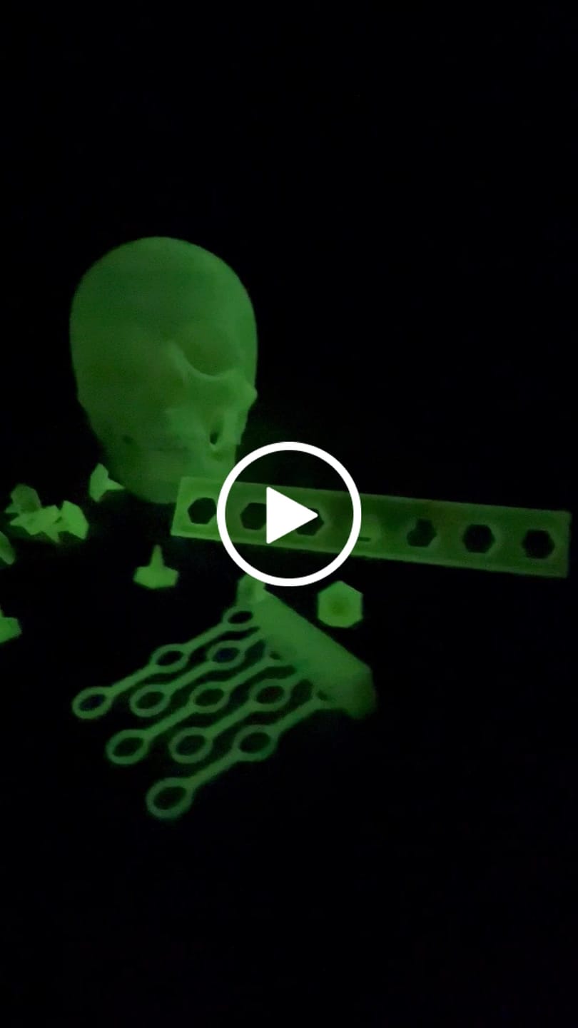 Customer video review of Yellow Glow PETG Filament 1.75mm
