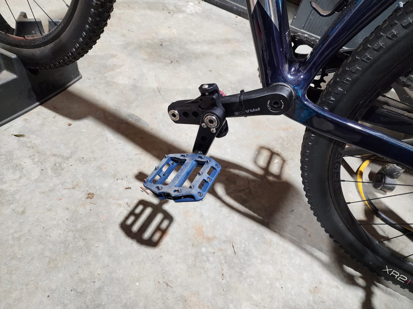 Customer photo review of Easy Knees Pedal Swing and Crank Shortener Kit (One Side)