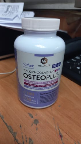 Customer photo review of Colageno Hidrolizado Osteo Plus, 180 capsulas, wellplus