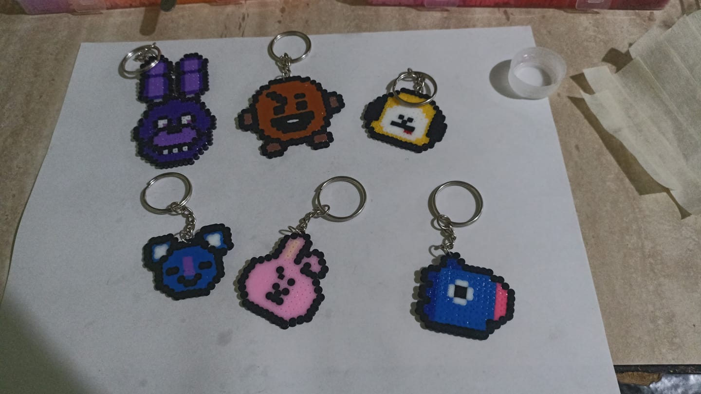 Customer photo review of Bolsa de 1000 Beads - MINI 2.6mm