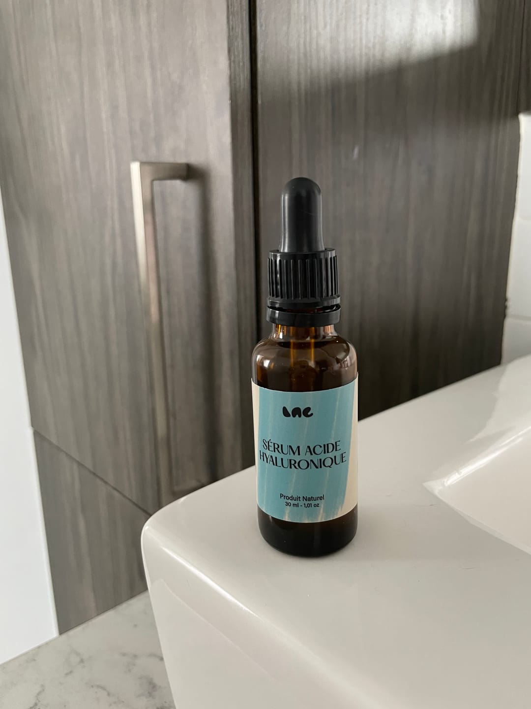 Customer photo review of Sérum Acide Hyaluronique