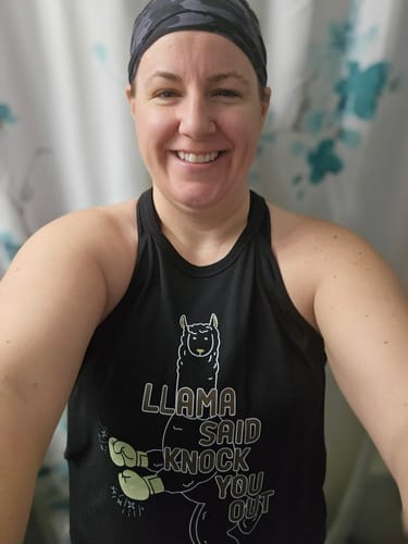 Customer photo review of LLama Said Knock you OUT