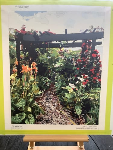 Customer photo review of Custom Landscapes