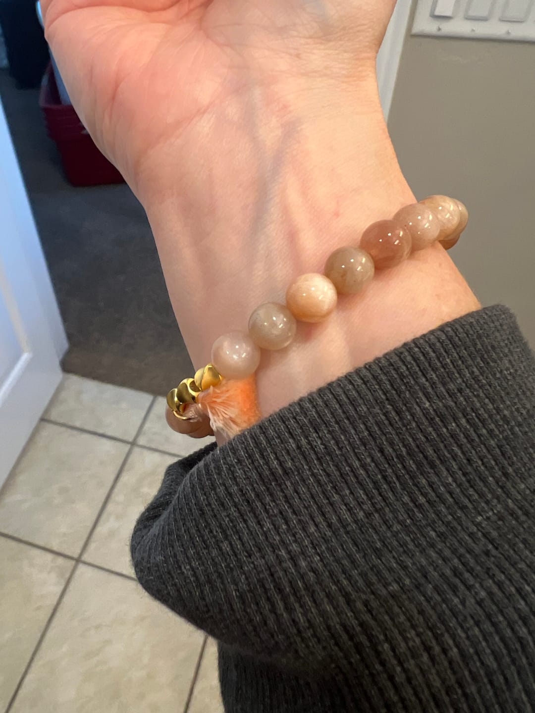 Customer photo review of Strength Bracelet
