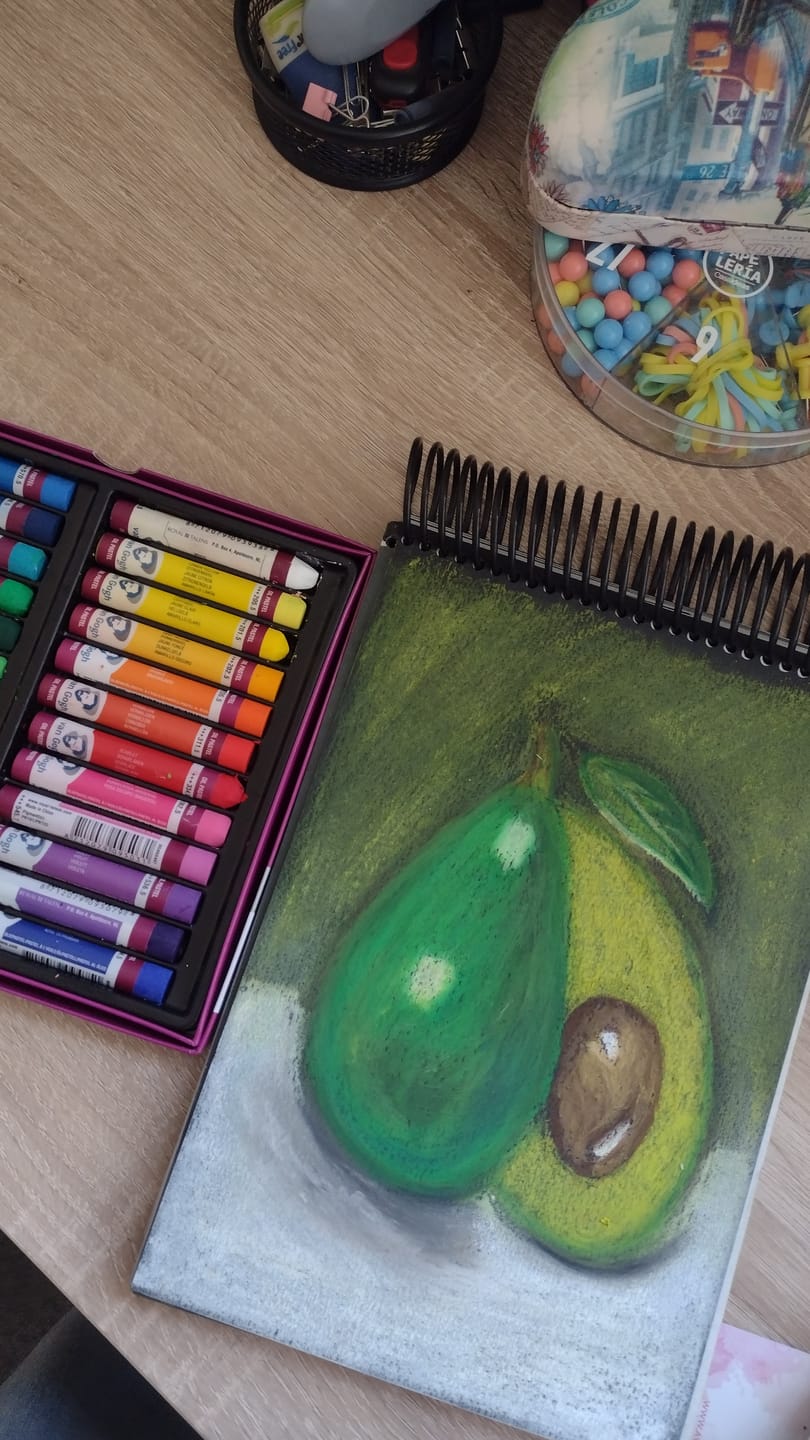 Customer photo review of Van Gogh Oil Pastels - Set 24 Pasteles al Óleo