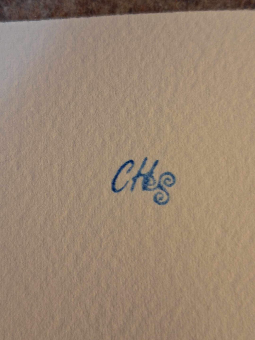 Customer photo review of Small Wood Stamp
