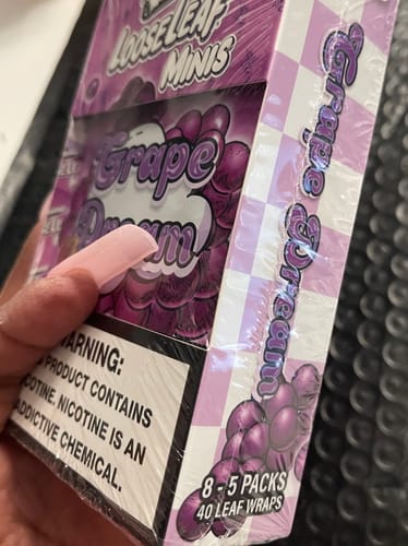 Customer photo review of Grape Dream LooseLeaf Minis (40 Count)