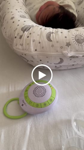Customer video review of Portable White Noise Machine by MyBaby