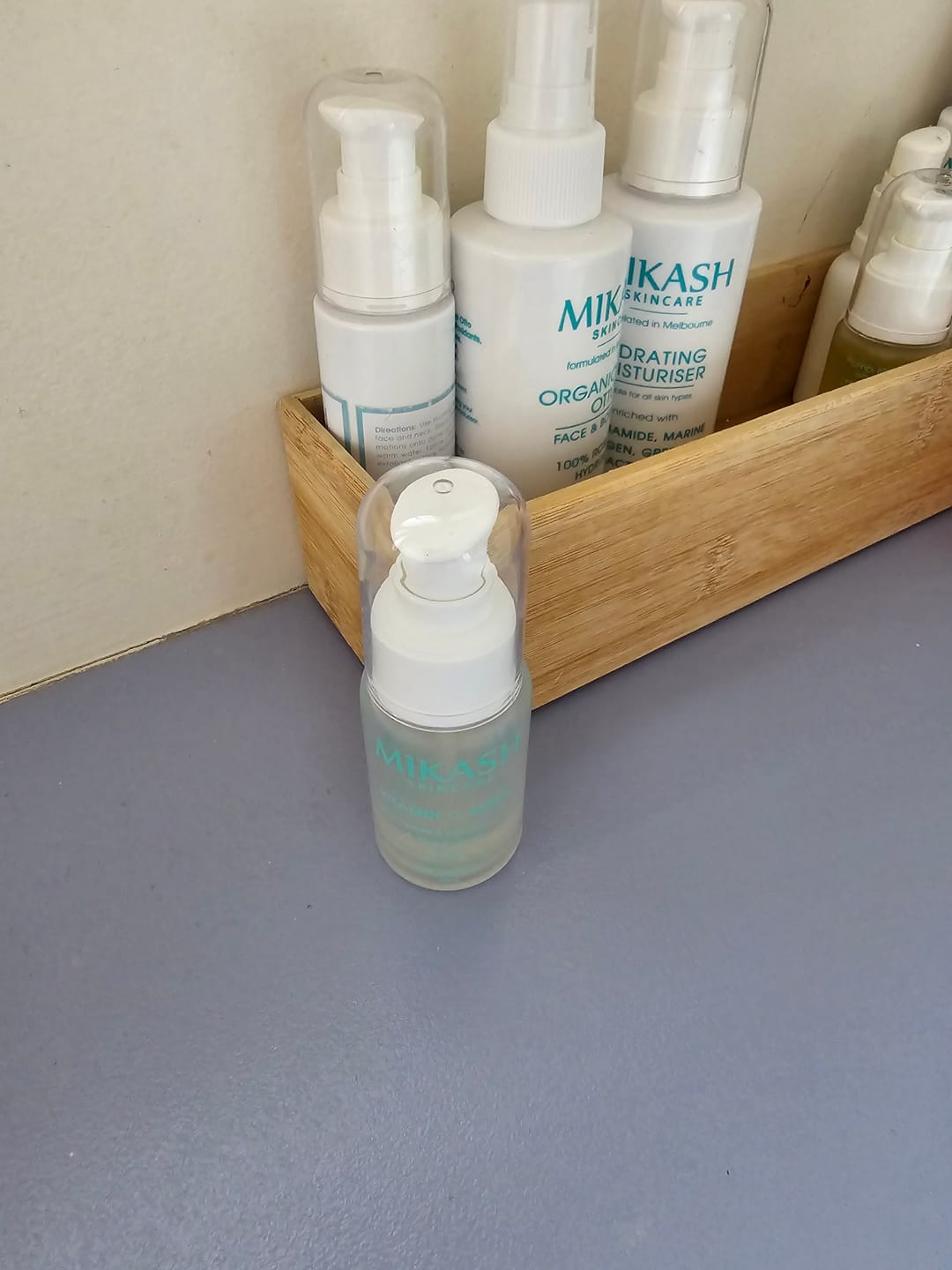 Customer photo review of Vitamin C serum