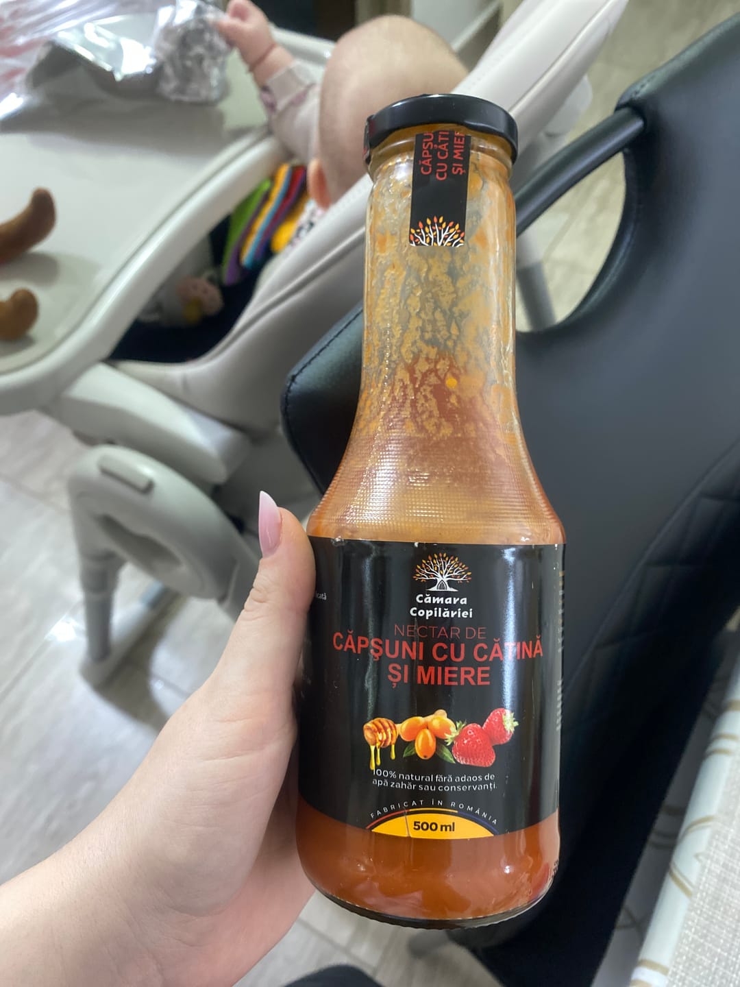 Customer photo review of Nectar de Căpșuni cu Cătină și Miere -  500ml
