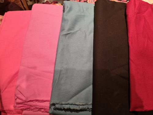 Customer photo review of LIVE Per Metre , Cotton Canvas, 'Colours Available' 24SUPER