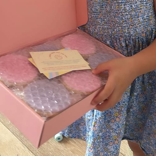 Customer photo review of Birthday Balloon Cookies