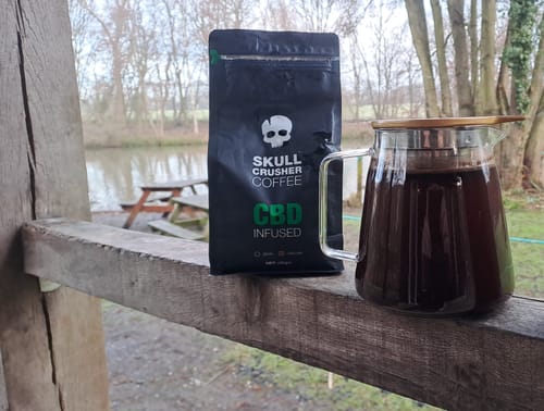 Customer photo review of Skull Crusher Coffee - Infused - 500g