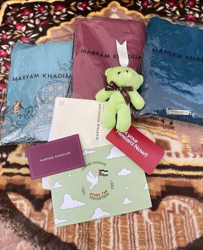 Customer photo review of Umma Plain Luxe Blue