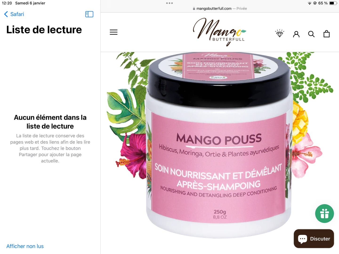 Customer photo review of Pack routine Mango POUSS