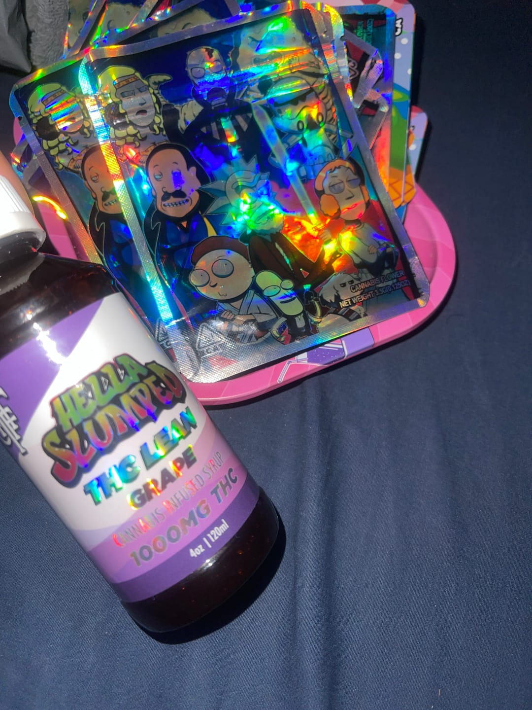 Customer photo review of Delta 9 Syrup - Grape