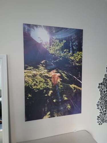 Customer photo review of Leinwandbild | Eigenes Motiv | Hochformat