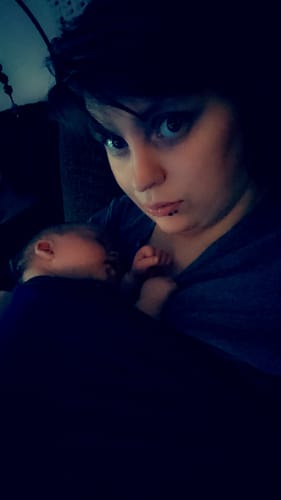 Customer photo review of Mama's Bonding Comforter