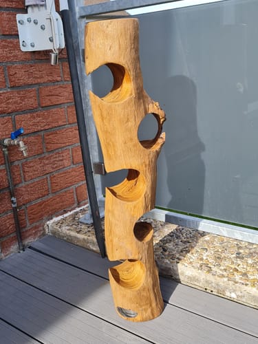 Customer photo review of KENYON Weinregal Weinständer 5 Flaschen