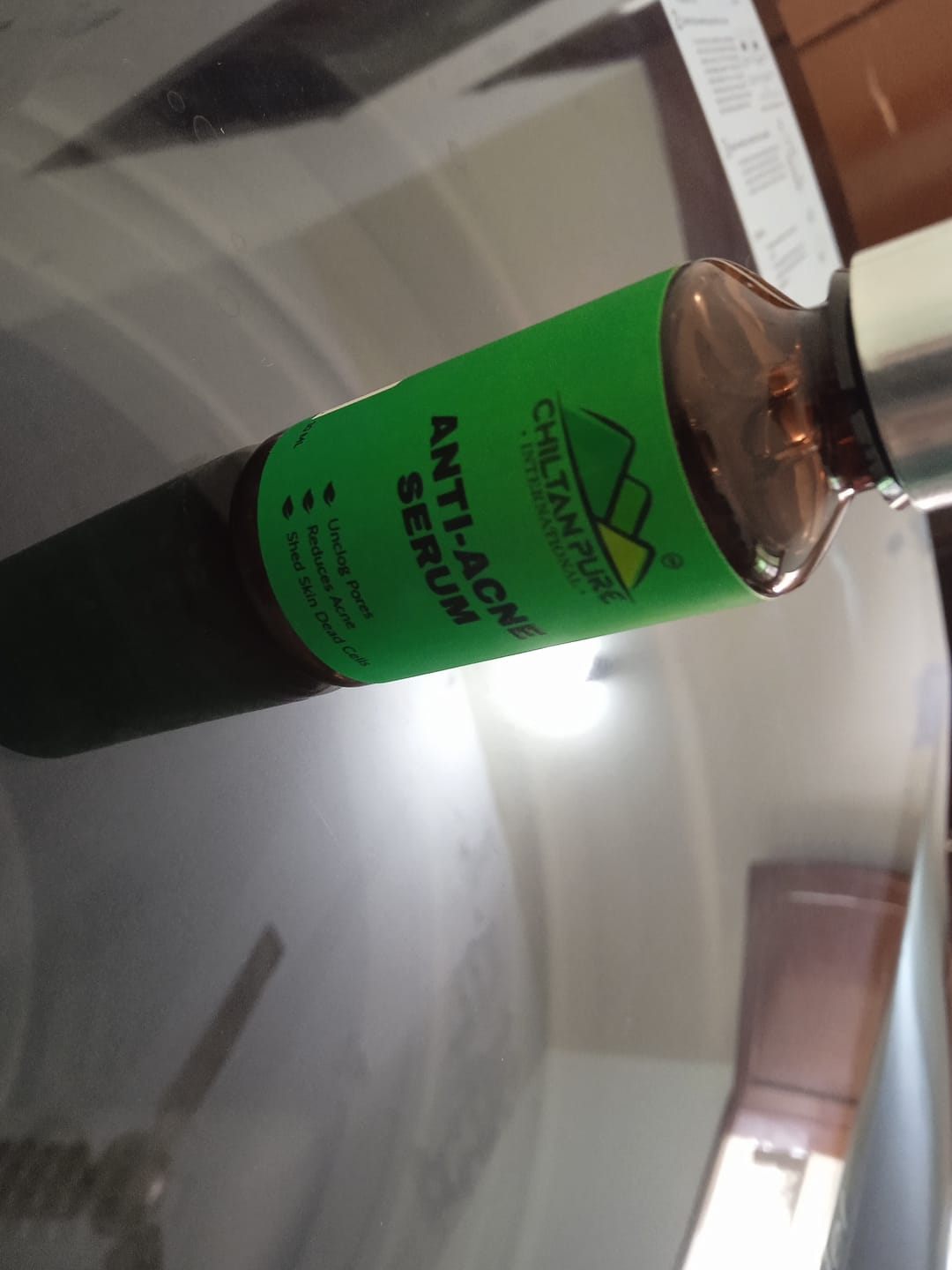Customer photo review of Anti – Acne Serum – Brightens Skin, Fades Acne, Lighten Acne Scars & Control Excess Oil Production