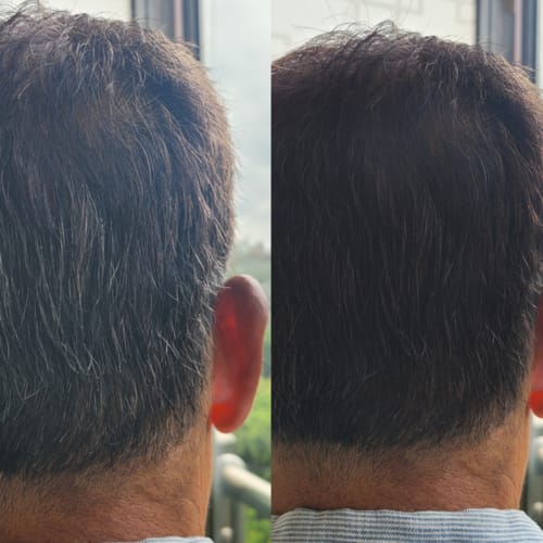Customer photo review of [ SMIB ] - Color Change Shampoo - Vegan Certified