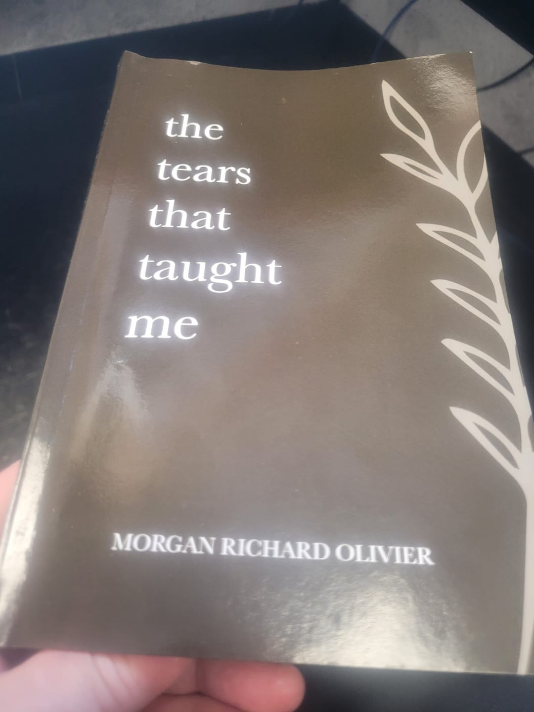 Customer photo review of The Tears That Taught Me