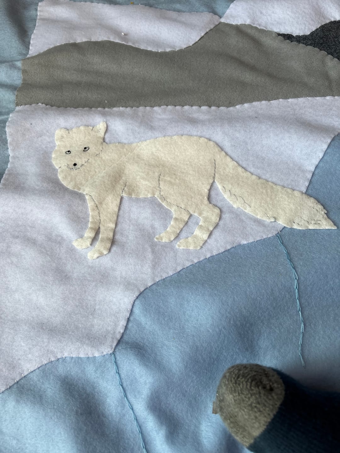 Customer photo review of Acrylic Craft Felt By Yard