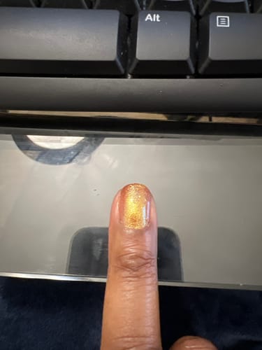 Customer photo review of Flash Quick Dry Drops