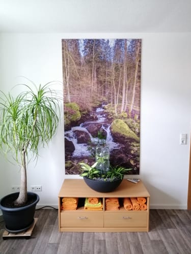 Customer photo review of Leinwand ohne Rahmen