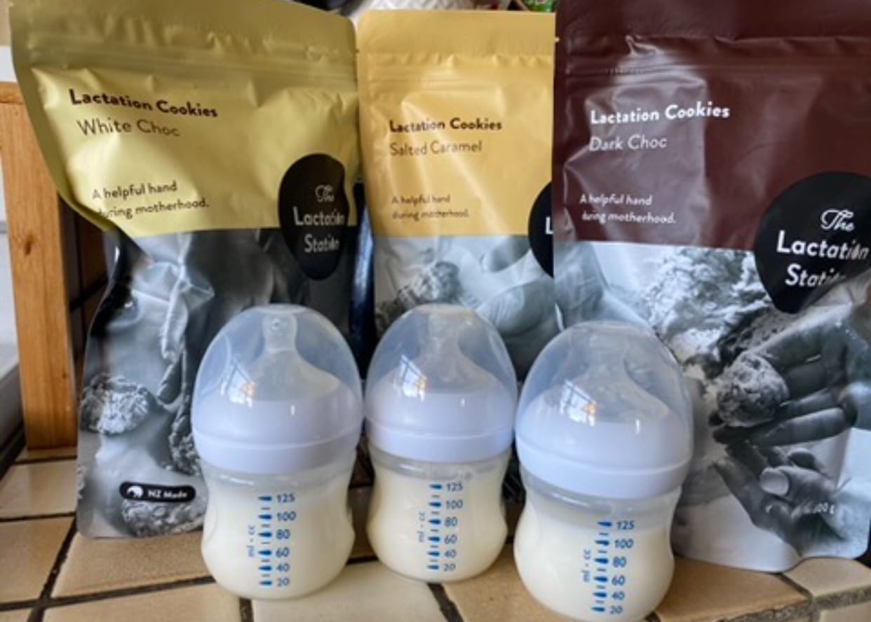 Customer photo review of Salted Caramel Lactation Cookies