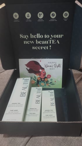Customer photo review of Gamme Complète : Crème + Gel + Sérum