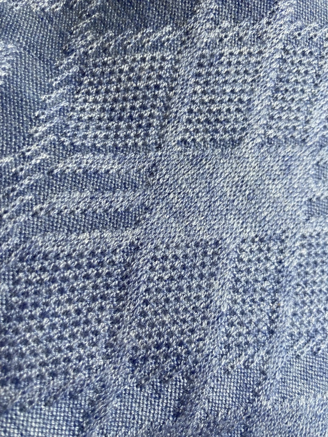 Customer photo review of Soft Melange Jacquard Knit Fabric