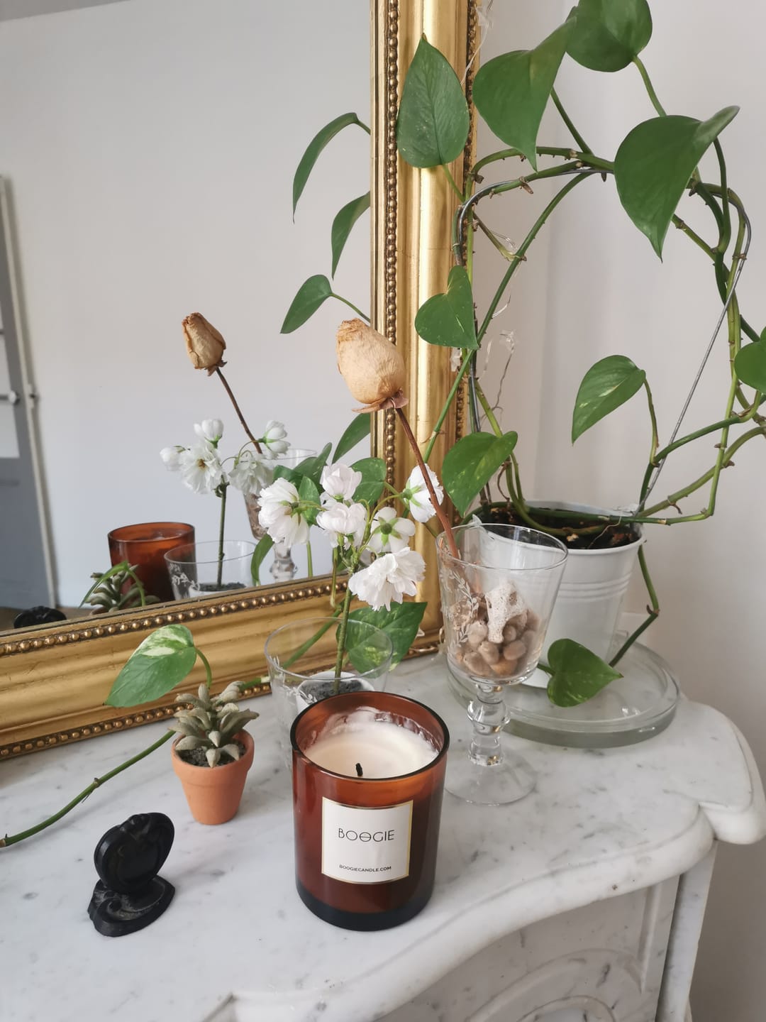 Customer photo review of Recharge Bougie Parfumée Ambre