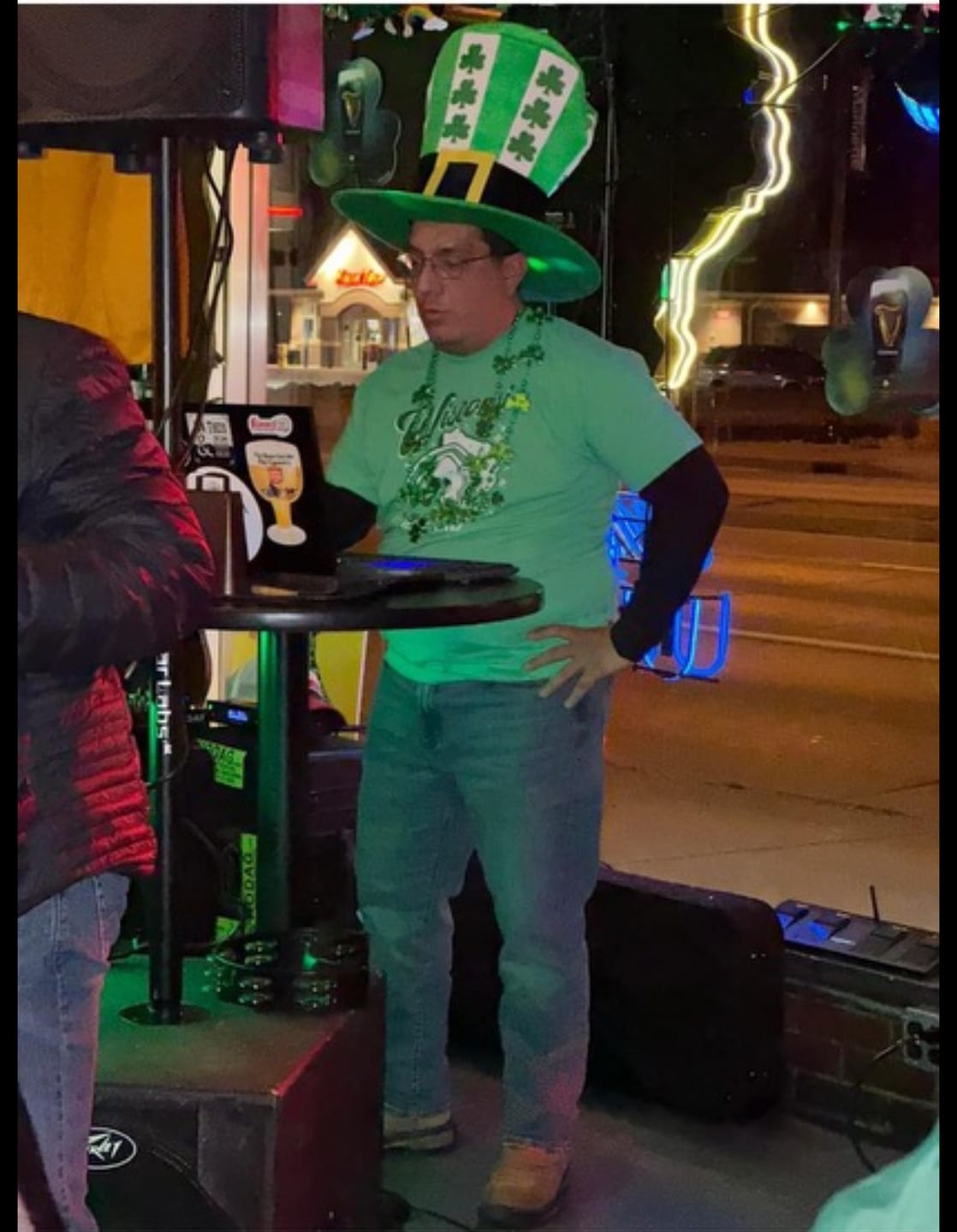 Customer photo review of “Wisconsin America's Ireland” T-Shirt