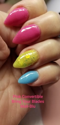 Customer photo review of Sensitive Dip Powder Liquid Set