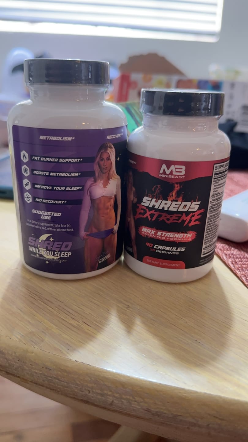 Customer photo review of Overnight ShredZZZ Extreme (Overnight Fat Burner)