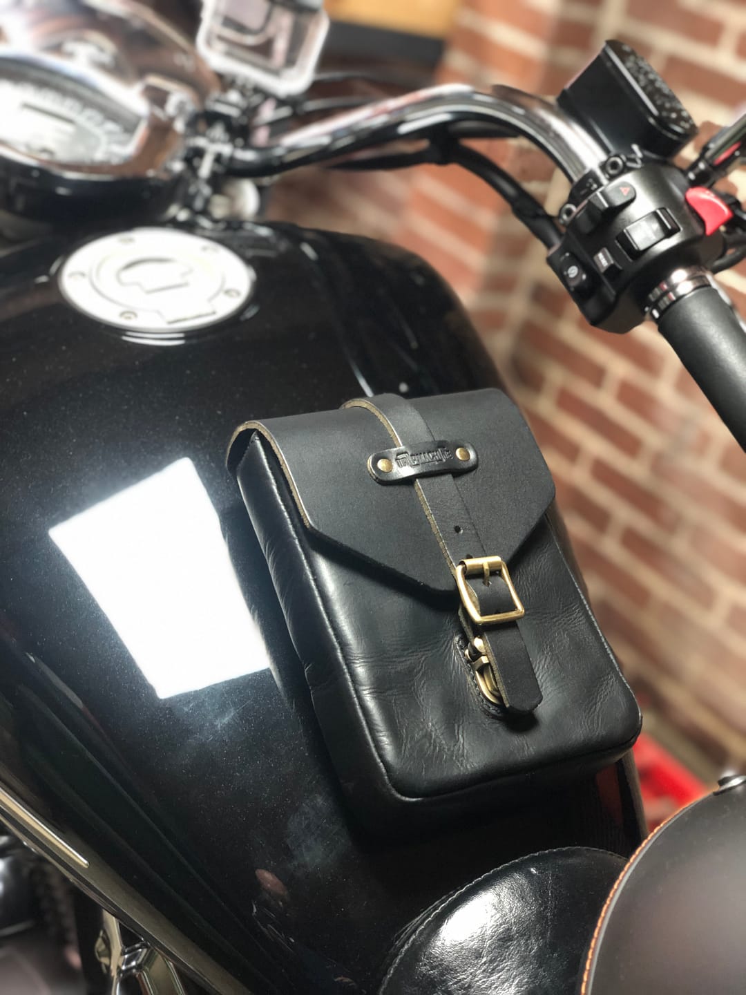 Customer photo review of tank pouch