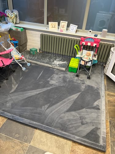Customer photo review of The Mellow Mat® (Soft Touch Tatami Rug)