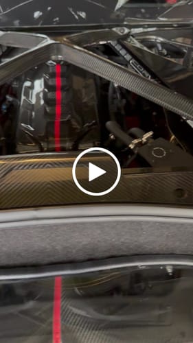 Customer video review of Chevrolet Corvette C8 Carbon Fiber Engine Bay Struct Covers