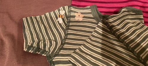 Customer photo review of Bügelbild Biene