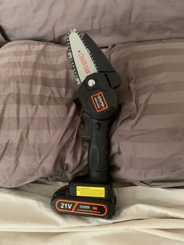 Customer photo review of Stihll Max - Turbo Mini-Kettensäge mit durchsetzungsstarken Moto