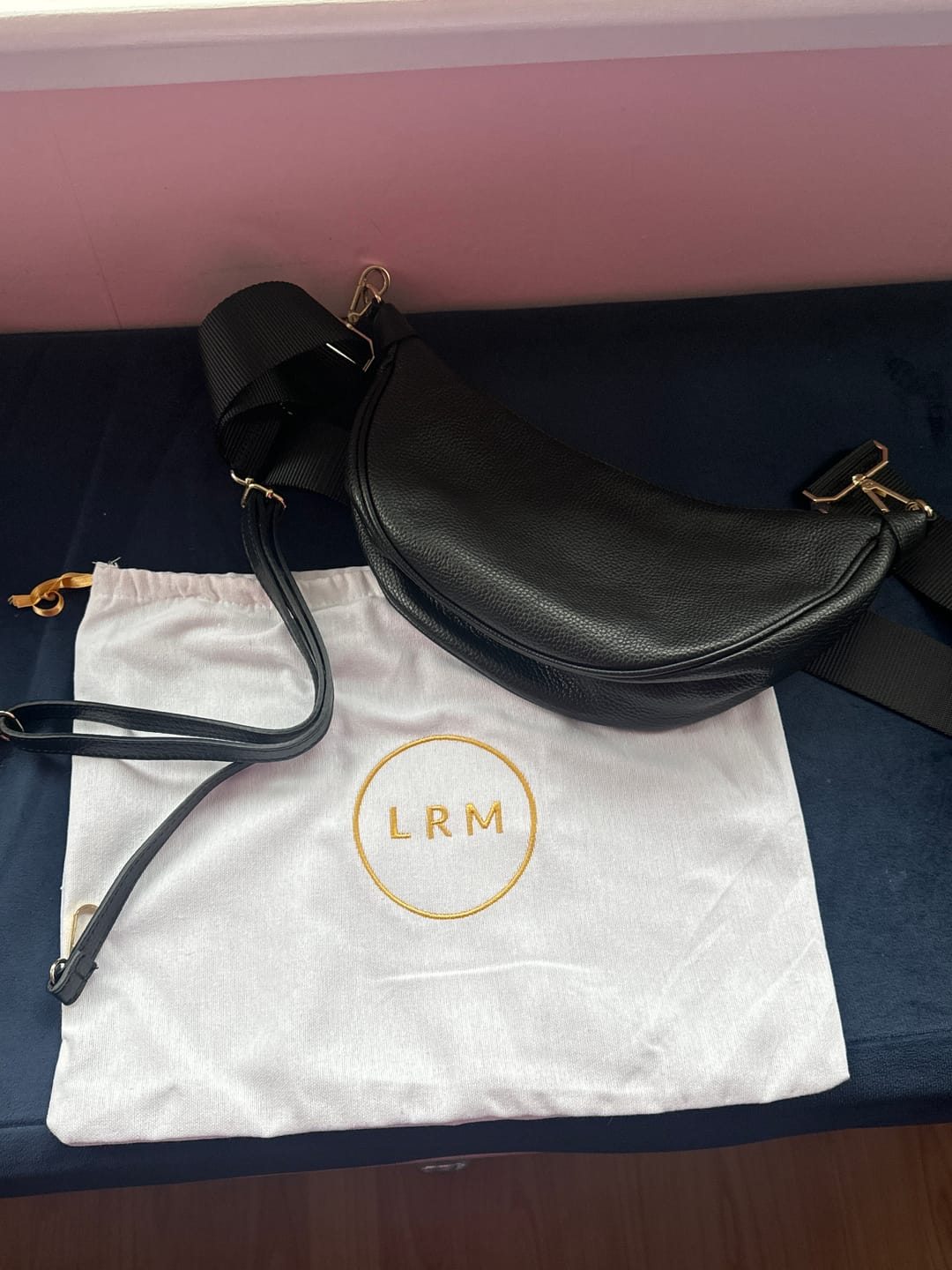 Customer photo review of The Fleur Hip Bag