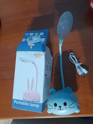 Customer photo review of Lampes de Bureau Enfants en Forme d'Animaux